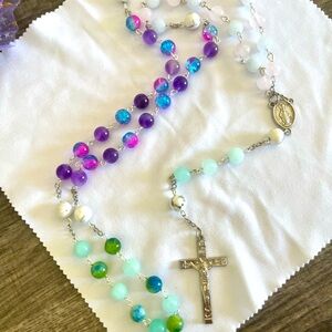 Custom Rosary full size or Pocket